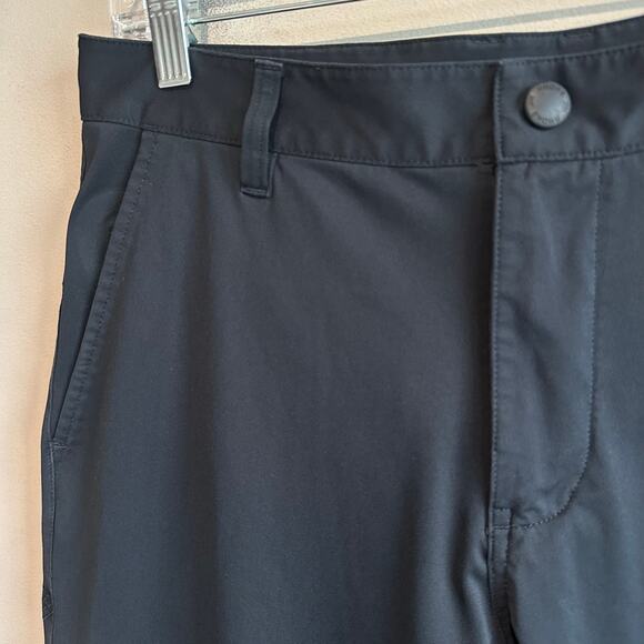 Rhone Slim Fit Stretch Commuter Pants Black 30 - Picture 3 of 13